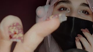 ASMR softest touches and postivie words لمسات و كلام ايجابي asmr arabic asmr [upl. by Malin]