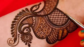 Easy Bridal Mehndi Design for Full Hands Latest Dulhan Mehandi Designs Karvachauth Special Henna [upl. by Avril958]