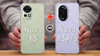 Comparison Huawei Nova 13 vs Nova 13 Pro ⚡ [upl. by Nawek674]