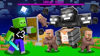 I Summoned The WITHER BOSS In Minecraft Realms SMP S4 EP 121 [upl. by Dewhurst]