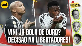 🔴 VINI JR TEM ATUAÇÃO DE GALA MERECE A BOLA DE OURO GALO E BOTAFOGO NA LIBERTADORES [upl. by Brezin]