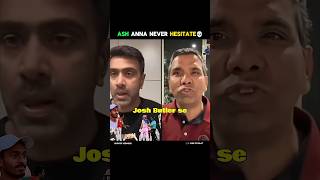 Ashwin Talking About Josh Butler 💀ashwin joshbutler shorts ipl [upl. by Eddina360]