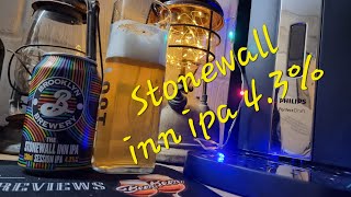 Brooklyn Brewery Stonewall inn ipa 43 [upl. by Lehcear545]