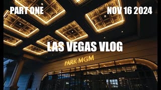 Las Vegas Vlog  Part One  November 16 2024  My Best First NightEVER [upl. by Ahsienal]