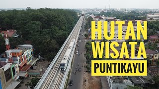 Hutan wisata punti kayu dilihat menggunakan drone [upl. by Einon]