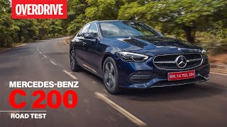 MercedesBenz C 200 review  all the luxury you need  OVERDRIVE [upl. by Reifinnej597]