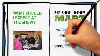 Embroidery Mart trade shows presented by NNEP [upl. by Lester]