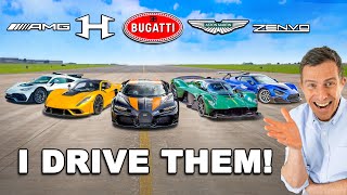 Bugatti v Hennessey v Aston Martin v AMG One v Zenvo  BEST Hypercars Ever [upl. by Kina]