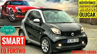 157 BİN LİRAYA ELEKTRİKLİ ARABA ŞİRİN SMART EQ FORTWO 150 KM MENZİLİ VAR İNCELEME REVİEWENG SUB [upl. by Ensoll]