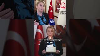 Şehit eşi FETÖ elebaşı Gülenin ölümünü yaş pastayla kutladı [upl. by Nnylylloh]