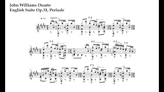 J W Duarte English Suite Op31 Prelude [upl. by Washington]