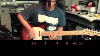 Gustavo Cerati  Adios COVER Guitarra  Tutorial DEMO HD [upl. by Igor409]