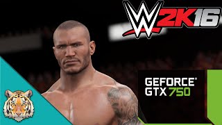 WWE 2K16  MSI GTX 750 1GB GDDR5 [upl. by Angelia162]