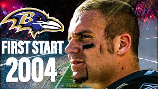 Ben Roethlisbergers FIRST START Against the Ravens 2004 [upl. by Anot]