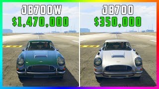 GTA 5 Online The Diamond Casino Heist DLC Update  NEW JB700W VS OLD JB700 1470000 VS 350000 [upl. by Mharba66]