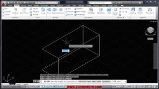 AutoCAD extrude komutu [upl. by Adok]