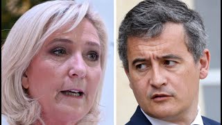 A Tourcoing Darmanin ne veut pas laisser Le Pen quotaller irrémédiablement au pouvoirquot [upl. by Kaleena]