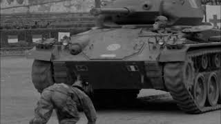 Display by Italian Military amp Police Forces Including the Bersaglieri Regiment  Rome  June 1965 [upl. by Boffa]