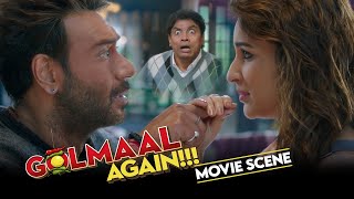 Ajay Devgn Learns That Parineeti Is Actually A Ghost  Movie scene  Golmaal Again  Rohit Shetty [upl. by Bluma]