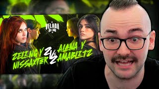 🔴 ZELING y NISSAXTER vs ALANA y AMABLITZ  CARA a CARA 🥊 LA VELADA del AÑO IV 🥊 Xokas [upl. by Waverley]