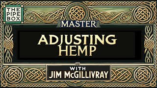 Adjusting Hemp On The Bagpipe [upl. by Flann]