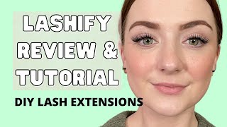 LASHIFY CONTROL KIT TUTORIAL How to apply athome lash extensions [upl. by Asum969]