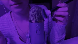 ASMR slow tingly mic brushing [upl. by Nimajnab735]