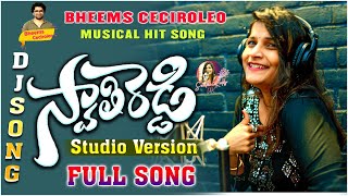 SWATHI REDDY  DJ SONG JUST ENJOY THE BEAT MAD STUDIO VERSION bheemsceciroleo swathireddyuk [upl. by Animrac]