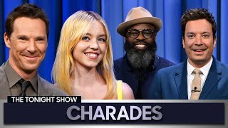 Charades with Benedict Cumberbatch and Sydney Sweeney  The Tonight Show Starring Jimmy Fallon [upl. by Bucher]