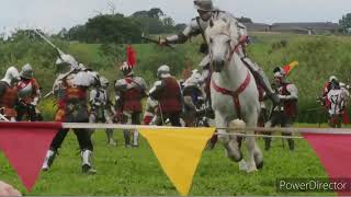 Battle of Tewkesbury Medieval festival 2024 [upl. by Lletnom919]