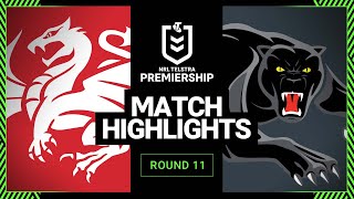 St George Illawarra Dragons v Penrith Panthers  Match Highlights  Round 11 2013  NRL [upl. by Vivica16]