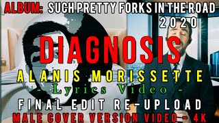 Alanis Morissette  Diagnosis  Vocal Cover  REMAKE  Lyrics Video [upl. by Cinomod]