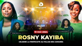 ROSNY KAYIBA amp MAAJABU CELEBRENT LA PENTECOTE AU PALAIS DES CONGRES DE BRAZZAVILLE🇨🇬 [upl. by Lipsey295]