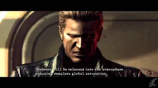 Resident Evil 5 All Wesker Fight Scenes [upl. by Twelve]