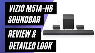 Vizio 51 Immersive Soundbar M51AH6  Review amp Detailed Look [upl. by Rehteh136]