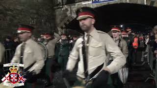 Castlederg Young Loyalists FB  Downshire Guiding Star FB Parade 2024 [upl. by Barvick]