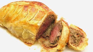 Beef Wellington  Classic How to make Beef Wellington Recipe  PoorMansGourmet [upl. by Basia260]