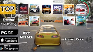 TOP Realistic Racing Games  SUPRA MK4 Sound Test  AndroidiOSPC  Best Car Racing Games of 2023 [upl. by Kabob]