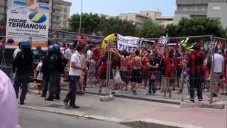 TRAPANIVIRTUS LANCIANO TIFOSI ARRIVATI ALLO STADIO [upl. by Nadeau]