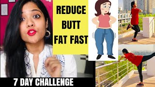 Reduce Butt Fat Fast  7 Day Challenge  Somya Luhadia [upl. by Madora767]