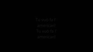 Renato Carosone Tu Vuò Fa LAmericano Lyrics  HD [upl. by Schwing697]