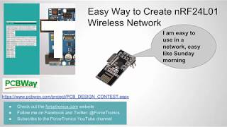 Easy Way to Create an nRF24L01 Wireless Sensor Network [upl. by Meelak116]