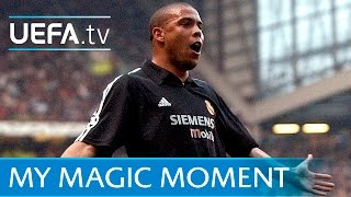 Ronaldo hattrick for Real Madrid v Manchester United in 2003 [upl. by Kato184]