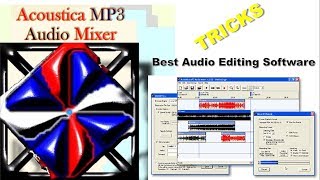 Acoustica MP3 Audio Mixer  BEST AUDIO EDITING SOFTWARE  HOW TO USE [upl. by Ritter347]