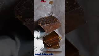 black wax for black soap kala sabun ka wax raw materials ashoksabunwala [upl. by Brit]