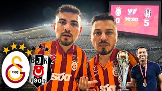 BEŞİKTAŞ FARK ATTI SAHA ve TRİBÜNLER KARIŞTI  Galatasaray 05 Beşiktaş Süper Kupa Finali Stad Vlog [upl. by Arrehs]