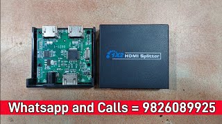 Hdmi splitter repair hdmi splitter not working [upl. by Anesor]