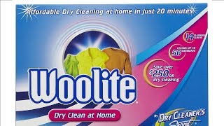 Woolite Dry Clean at Home [upl. by Ynhoj98]