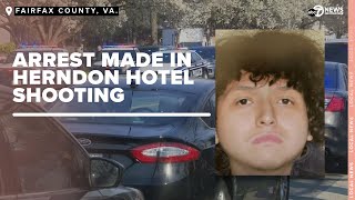 Arrest made in deadly Herndon Virginia hotel shooting [upl. by Loftus]