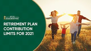 Retirement Plan Contribution Limits For 2021 [upl. by Elane832]